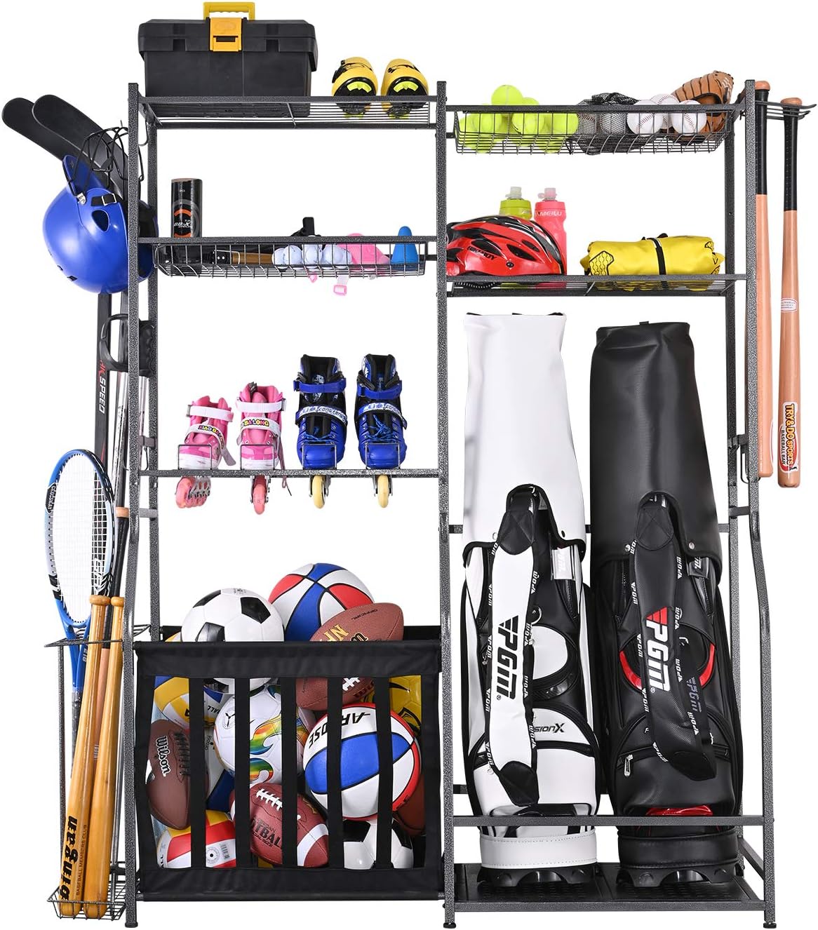 Suporte de Armazenamento de Eq - Golf Equipment Garage Storage avaliação e preço