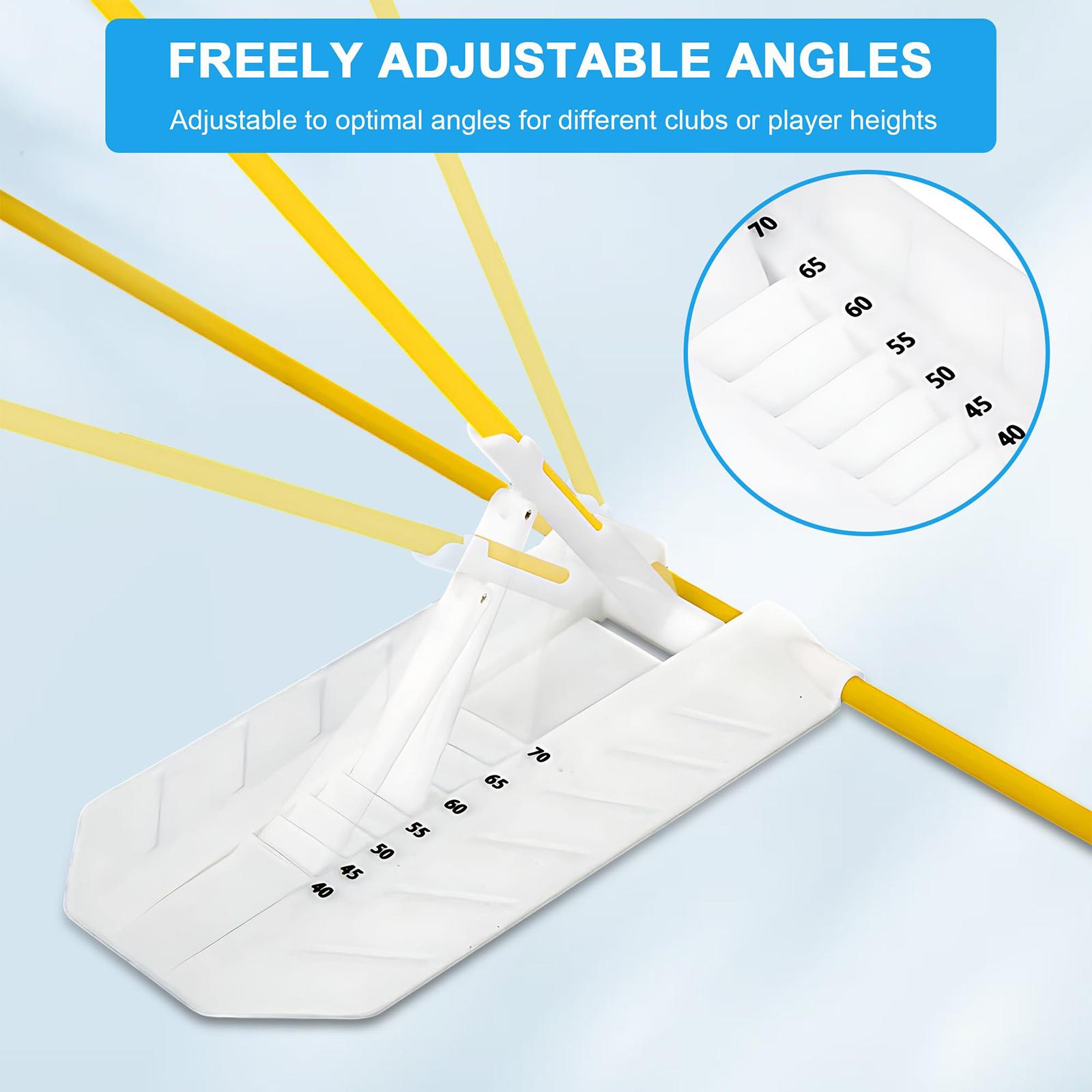 Treinador de Swing de Golfe Aj - Alignment Stick Set avaliação e preço
