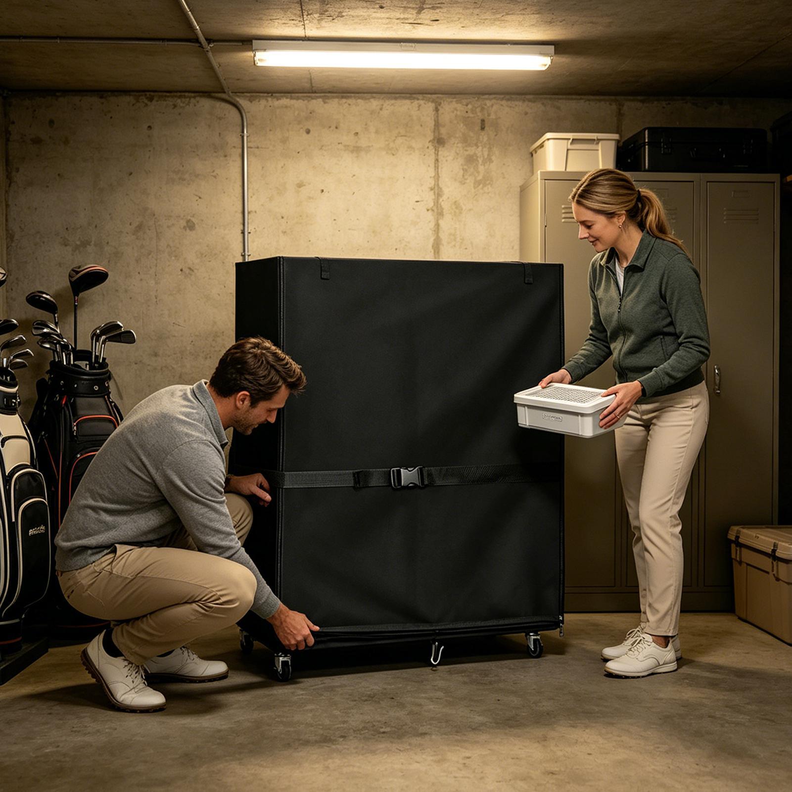 Capa Protetora para Rack de Ar - Golf Equipment Garage Storage avaliação e preço