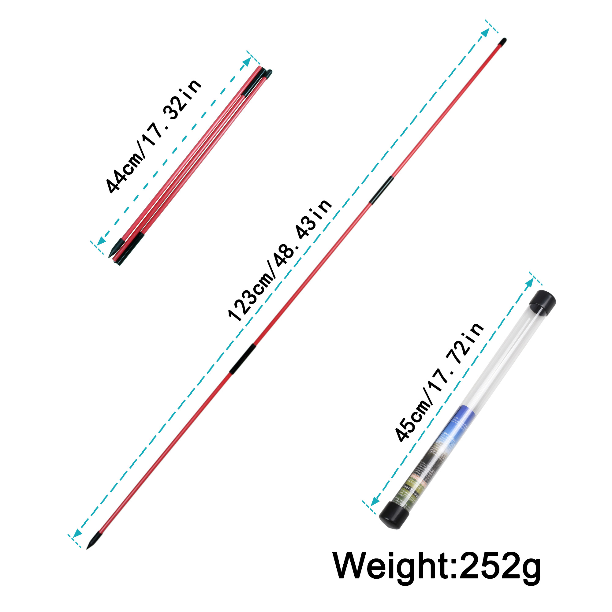 Varas de alinhamento de golfe  - Alignment Stick Set avaliação e preço