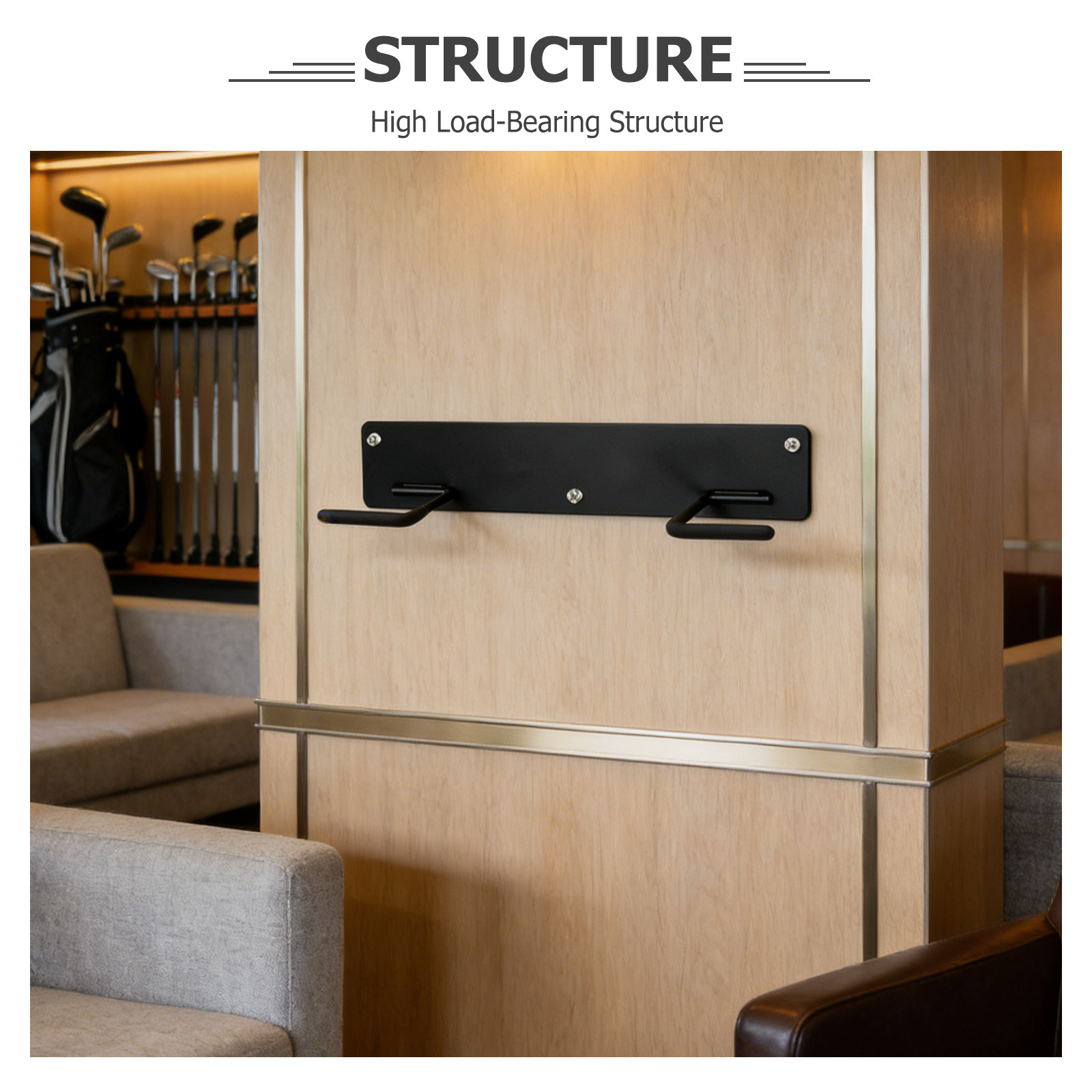 Suporte de Parede para Bolsas  - Golf Equipment Garage Storage avaliação e preço